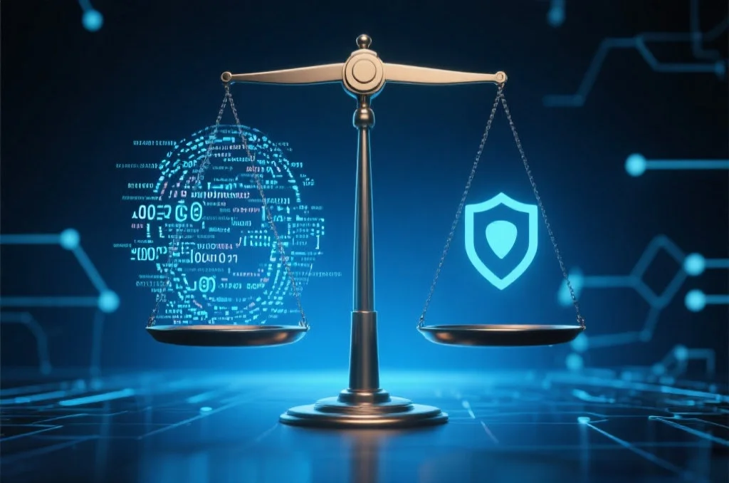 概念图，象征算法的公平性与玩家信任